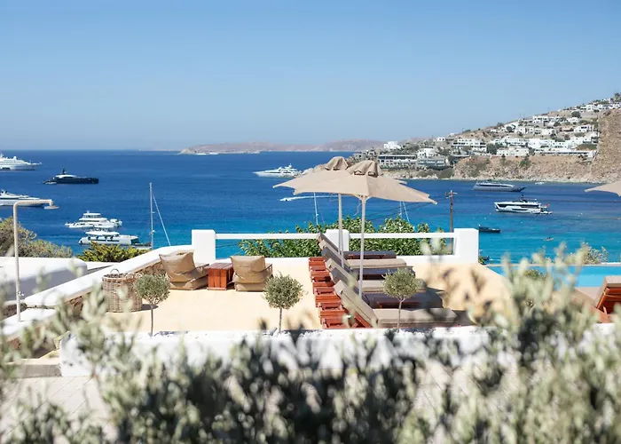 公寓式酒店 Seethrough Mykonos (adults Only) 4*