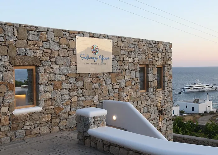 Seethrough Mykonos (adults Only) 公寓式酒店 4*